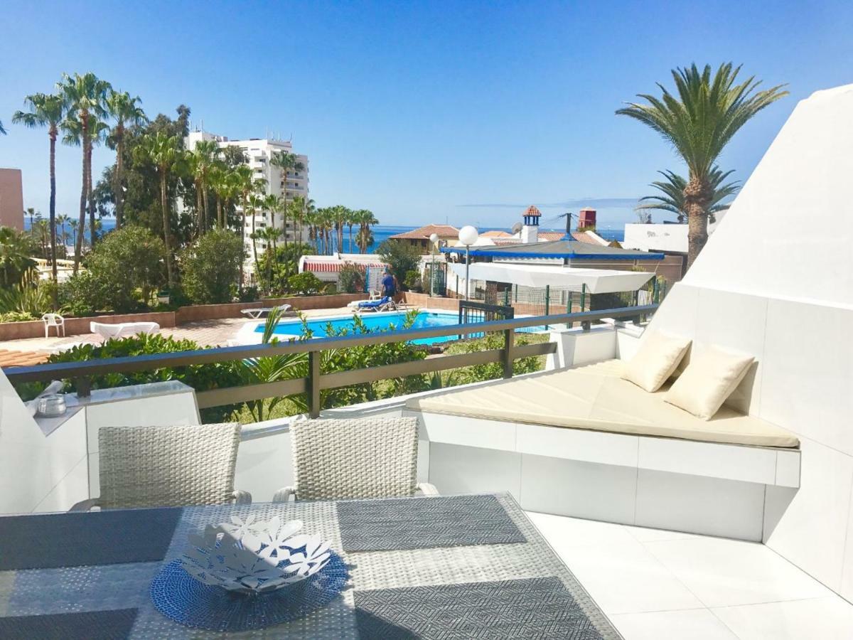 Style Apartment With Ocean View Playa de las Americas  Luaran gambar