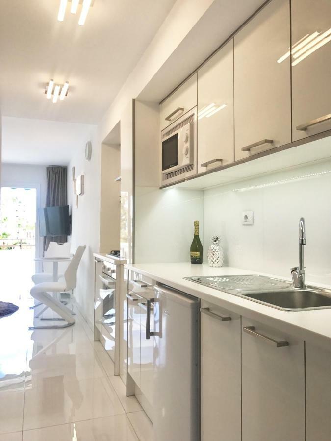 Style Apartment With Ocean View Playa de las Americas  Luaran gambar