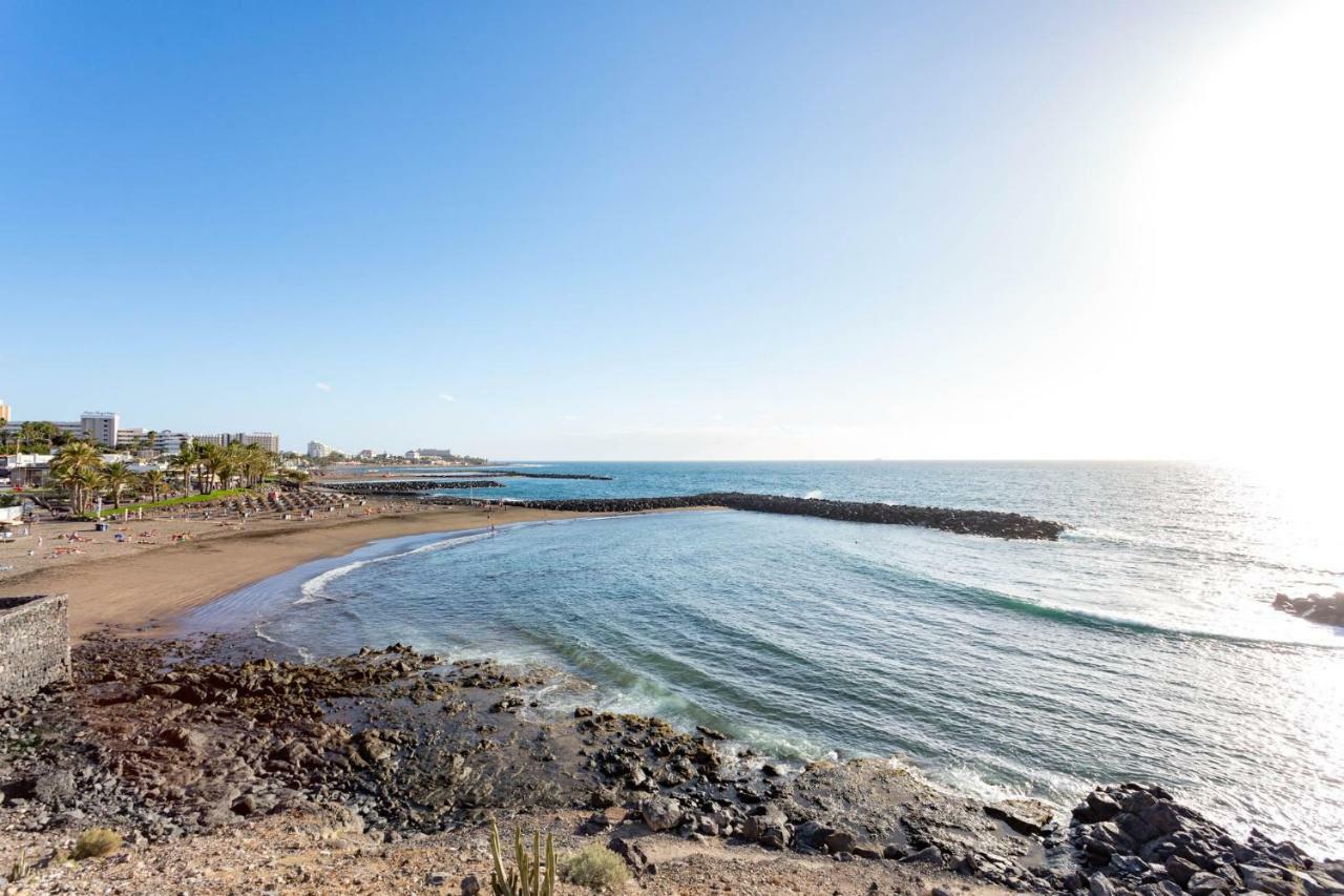 Style Apartment With Ocean View Playa de las Americas  Luaran gambar